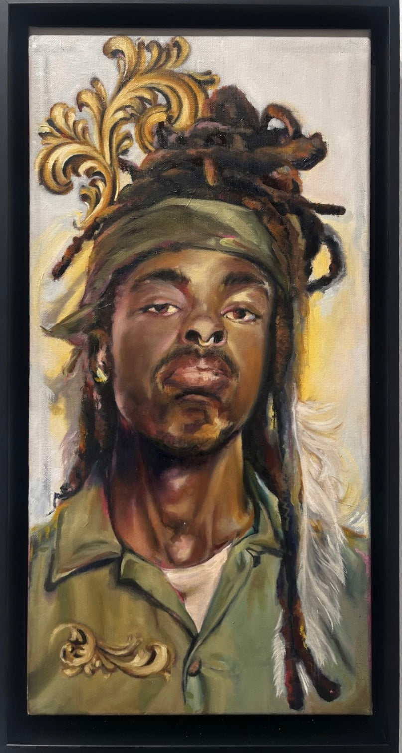 Hagler, Kayla (Portrait of Pow Wow) Black Art In America™ Gallery