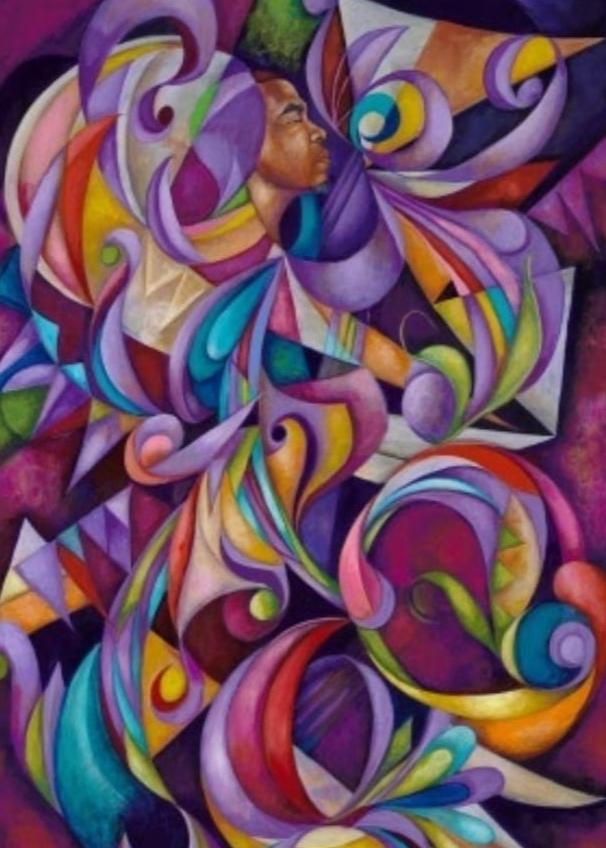 Cox, Cedric Michael, (Mindful Joy) – Black Art In America™ Gallery