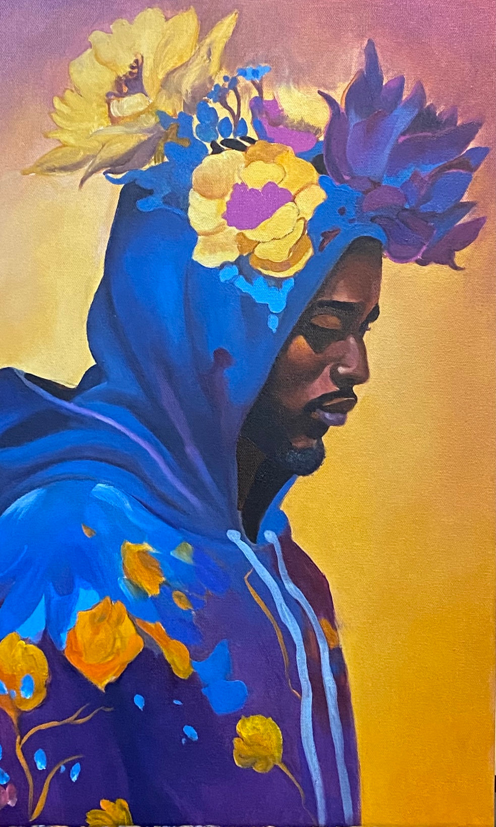 Johnson, Kevin, (Morning Bloom) Black Art In America™ Gallery & Gardens