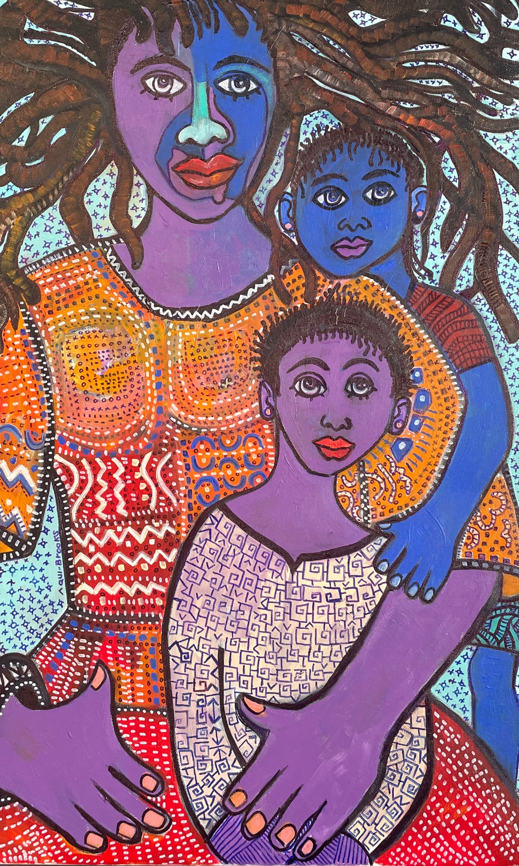 Aqui-Brooks, Gwendolyn, (Roots) – Black Art In America™ Gallery