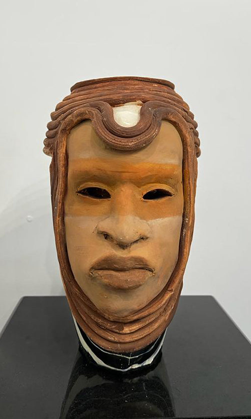 Nash, Woodrow, (Vase 1) Black Art In America™ Gallery & Gardens