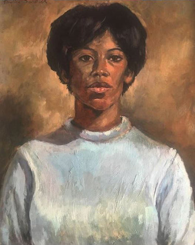 Sandock, Phyllis, (1960's Painting of Diane Sands)