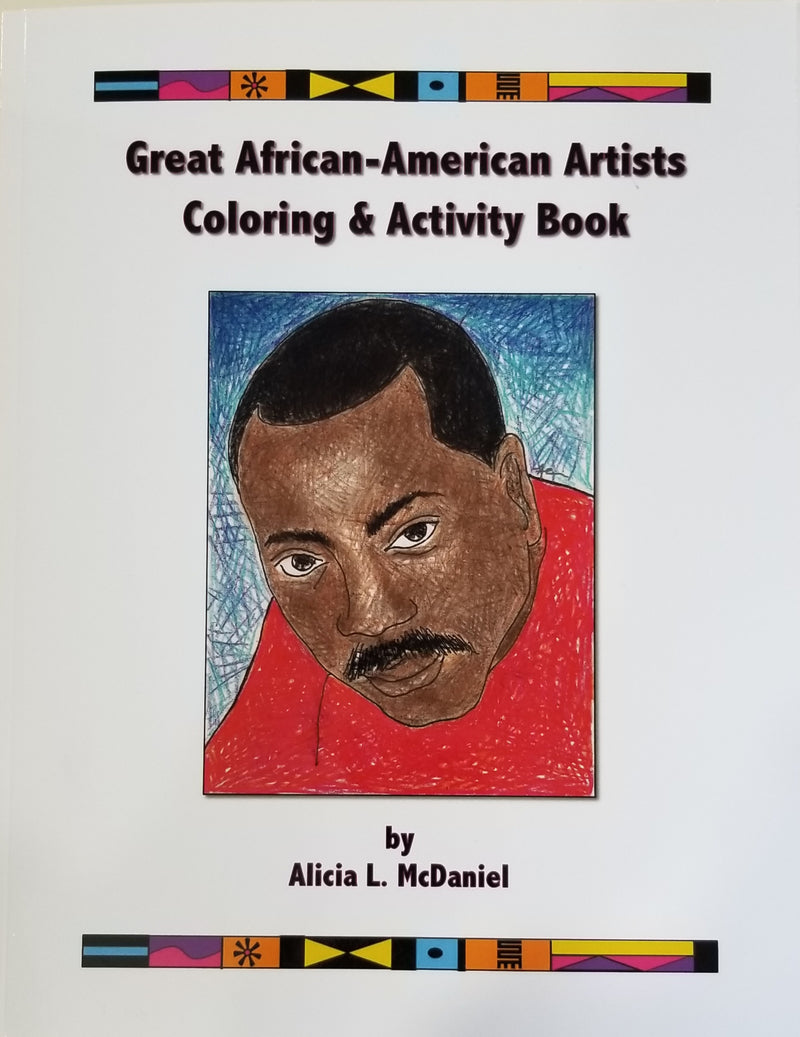 Book: 1.0 Great African American Artists Coloring and Activity Book (NEW)