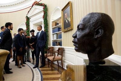 BAIA BITS: Charles Alston’s MLK Bust 4 Years In The Oval Office