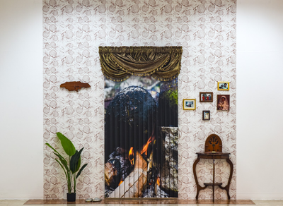 Atlanta Artist Stephanie Brown at the National Gallery of Jamaica