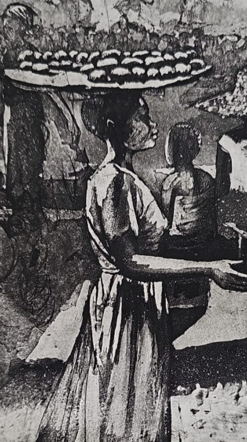 Tyus Artist Tyus, Ronald Kofi, (Grace in The Marketplace) – Black Art In America ...