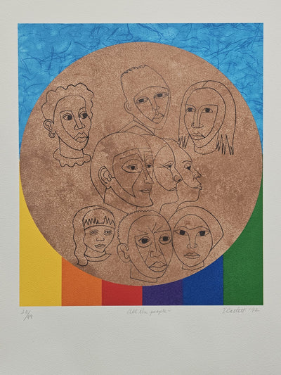 Catlett, Elizabeth, (For My People Portfolio, All The People)