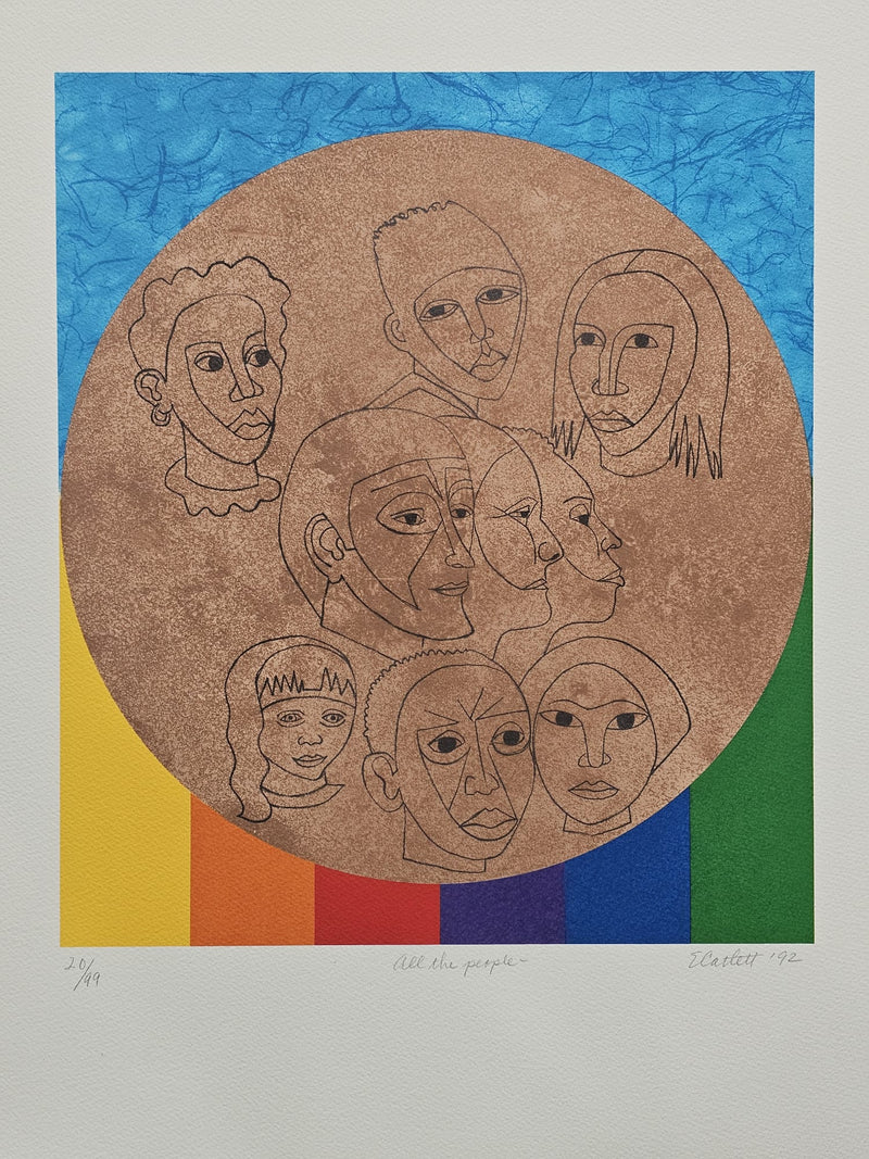 Catlett, Elizabeth, (For My People Portfolio, All The People)