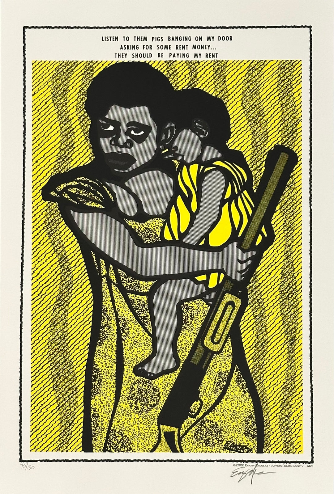 Emory, Douglas, (They Should Be Paying My Rent) – Black Art In