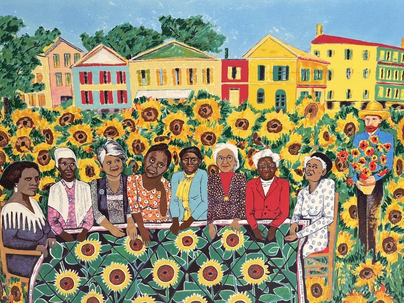 Ringgold, Faith, (The Sunflowers Quilting Bee at Arles)