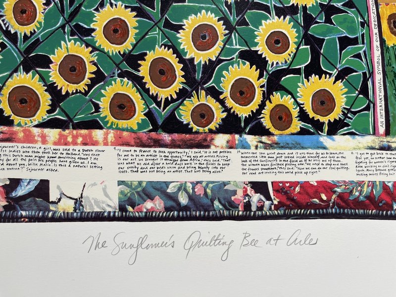 Ringgold, Faith, (The Sunflowers Quilting Bee at Arles)