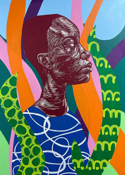 Barber, Jamaal, (Flower II)