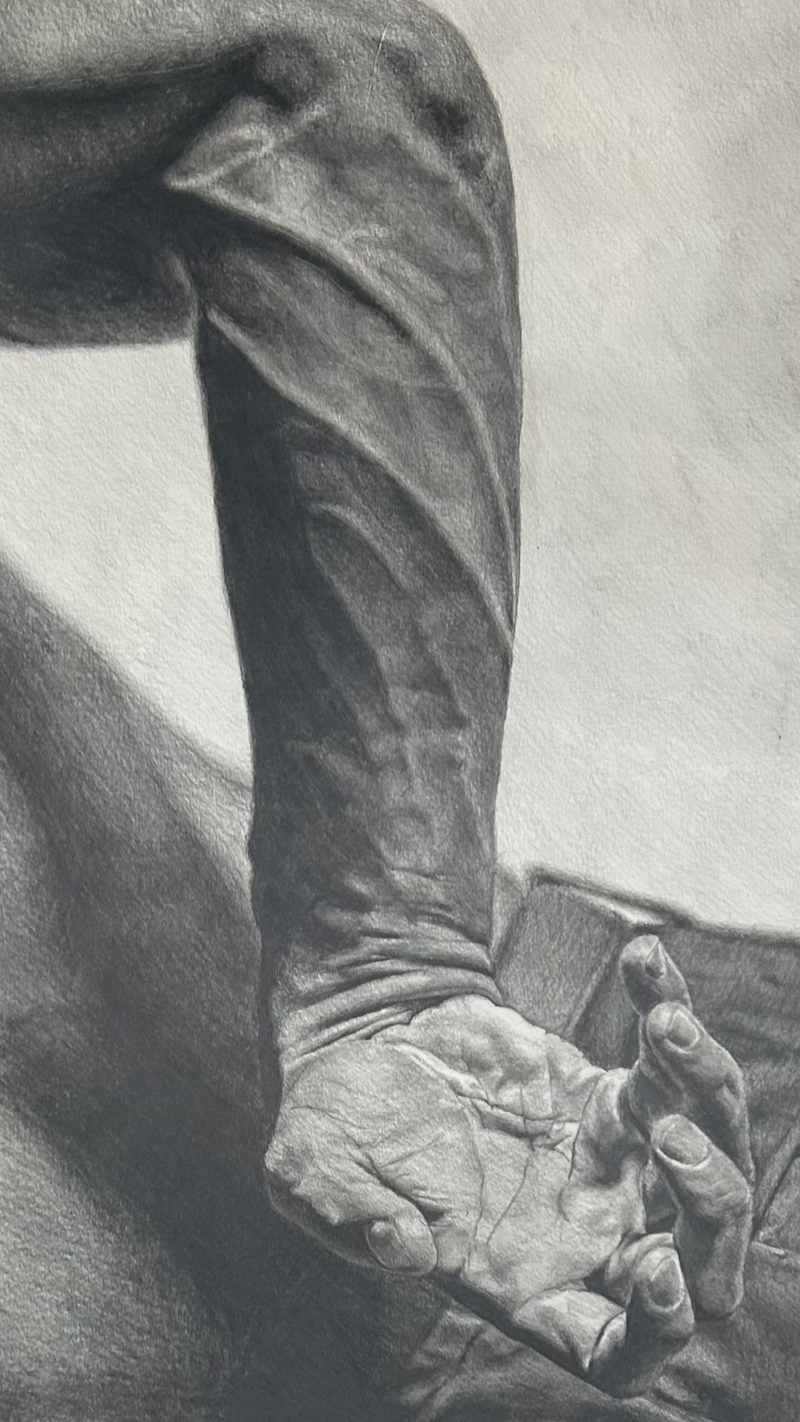 Rainer, Joshua, (Praise God For This Hand: Self Portrait 