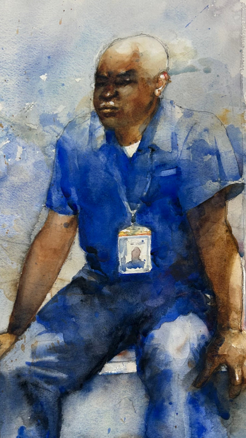 Taylor, James, (Untitled: Clocked Out)