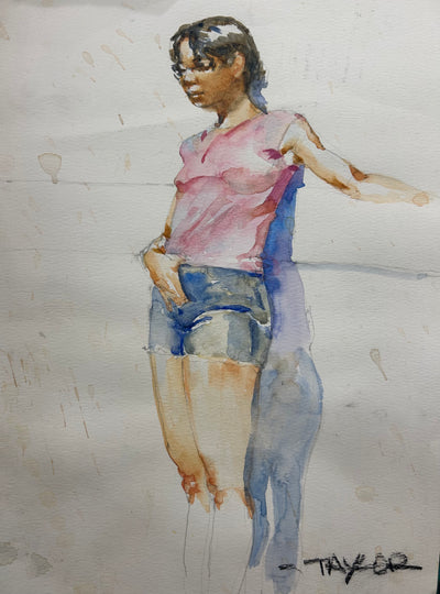 Taylor, James, (Untitled: April (Pose 2))