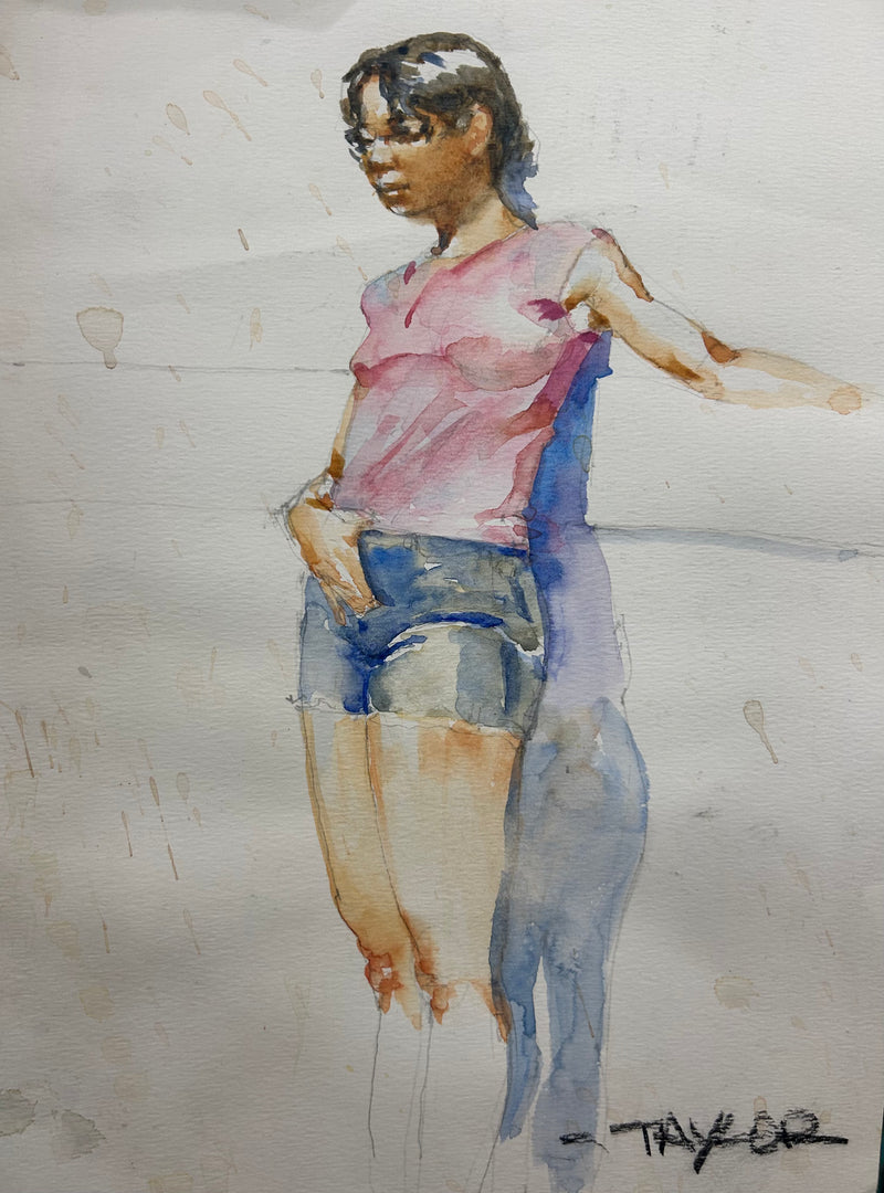 Taylor, James, (Untitled: April (Pose 2))