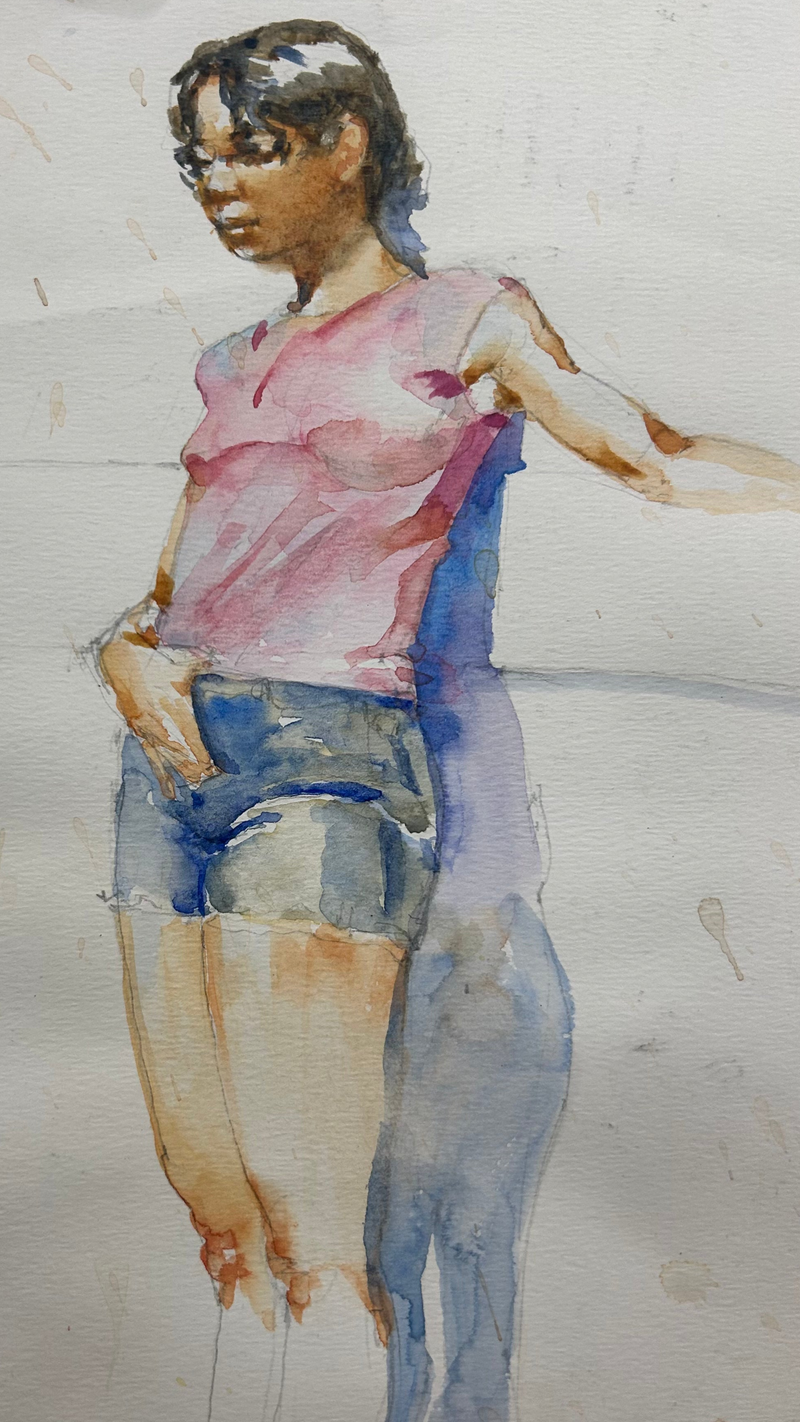 Taylor, James, (Untitled: April (Pose 2))