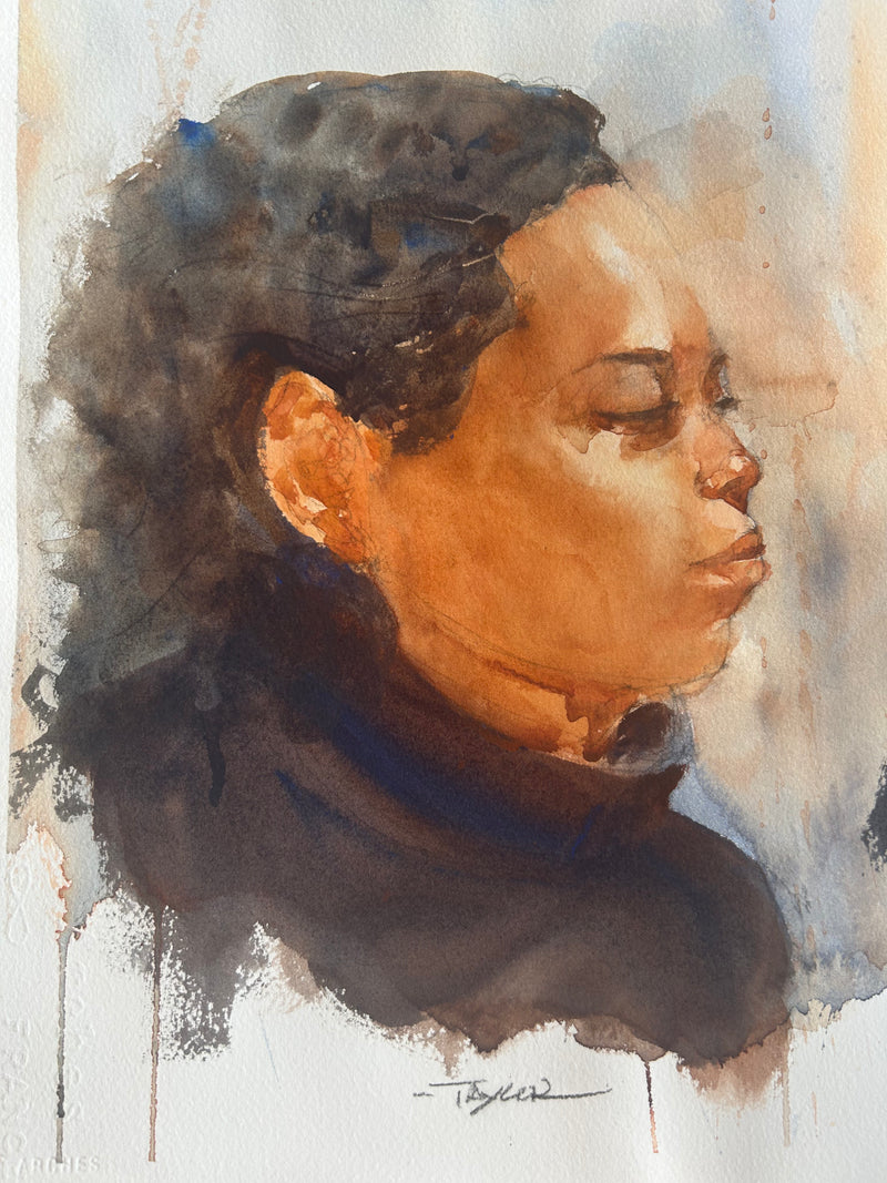 Taylor, James, (Untitled: Side Profile 2)