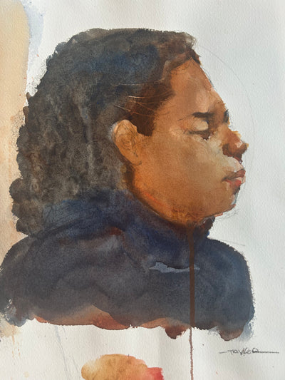 Taylor, James, (Untitled: Side Profile 1)