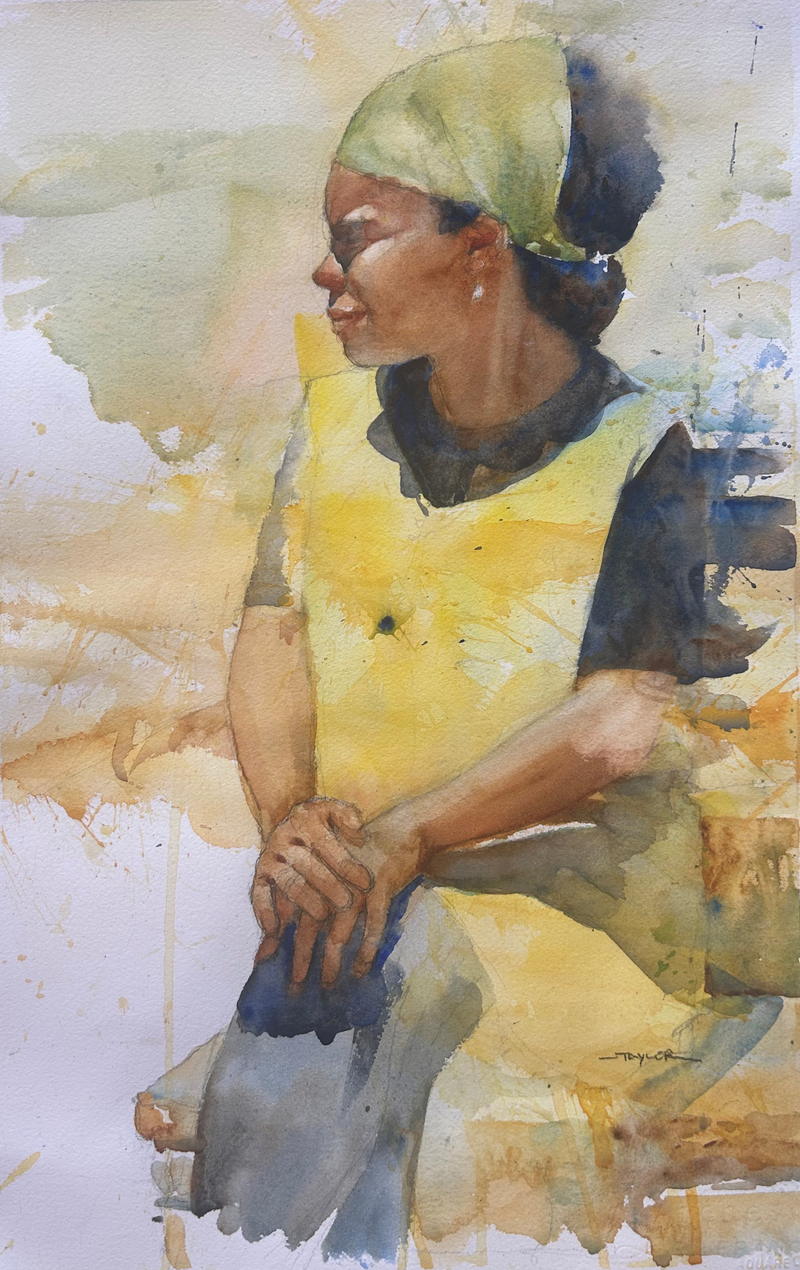 Taylor, James, (Untitled: Yellow Apron)