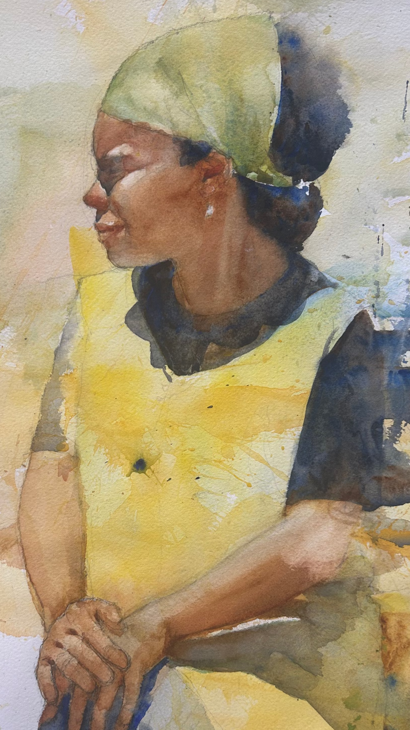Taylor, James, (Untitled: Yellow Apron)