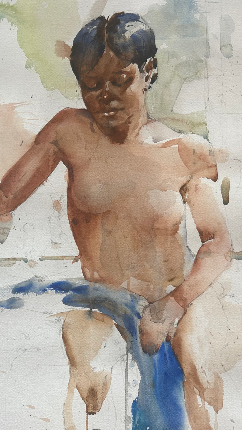 Taylor, James, (Untitled: Blue Towel)
