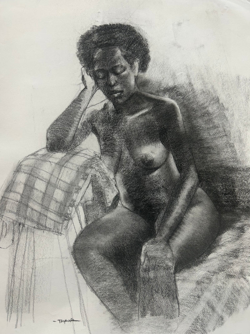 Taylor, James, (Untitled: Plaid Blanket)