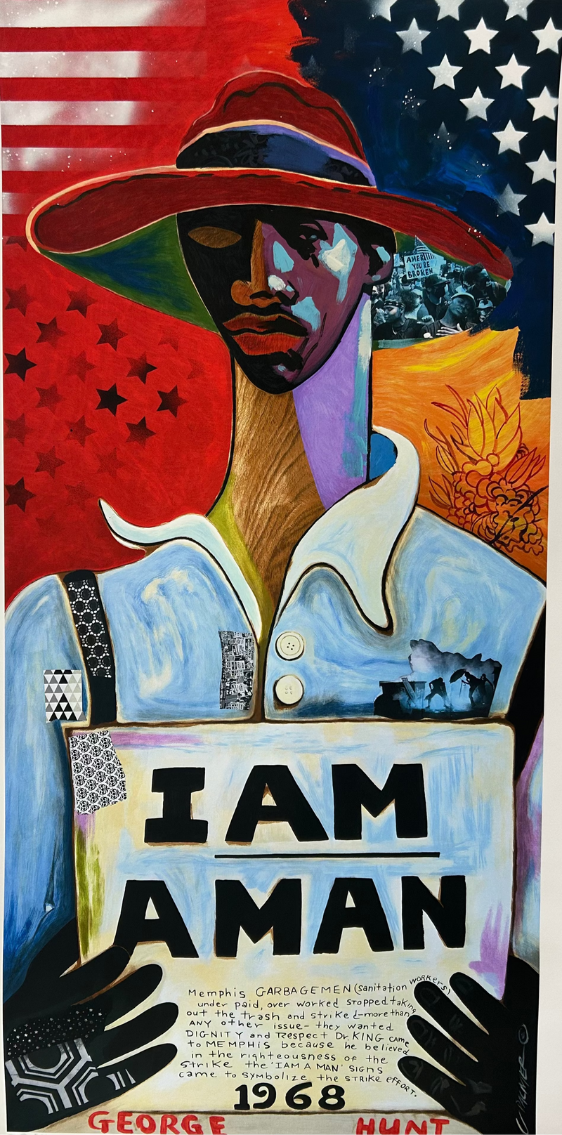 George Hunt and Charly Palmer, (I Am A Man IV- The Derivative)