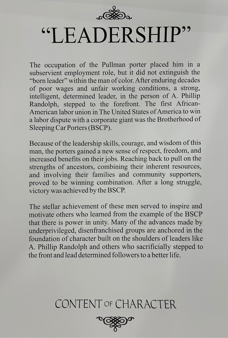 Hunt, George, (Content of Character, Leadership)