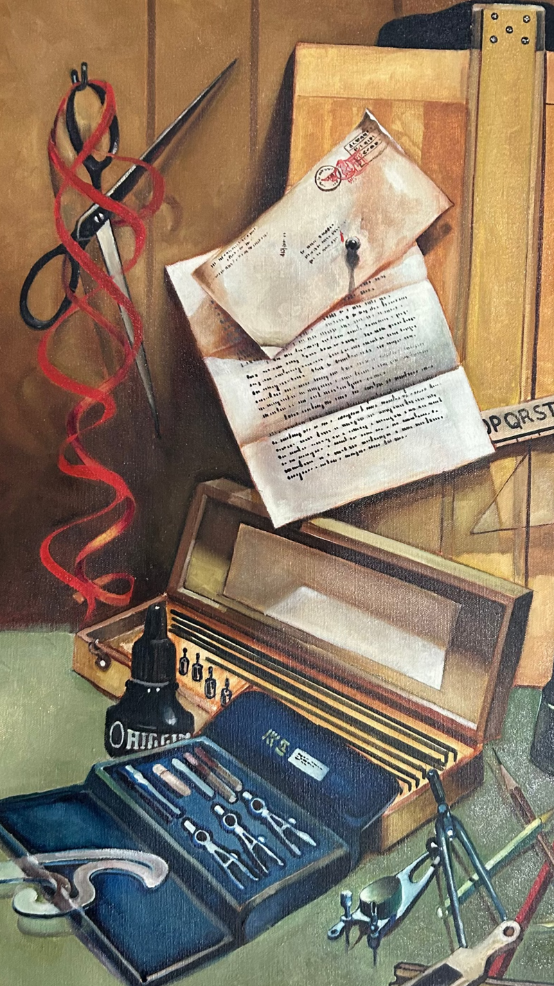 Carter, Albert, (Still Life With Art Objects)