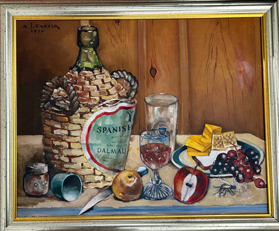 Carter, Albert, (Fruit & Wine Bottle)