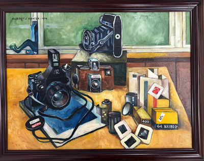 Carter, Albert, (Still Life With Cameras)