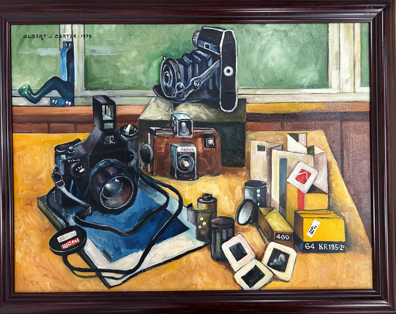 Carter, Albert, (Still Life With Cameras)