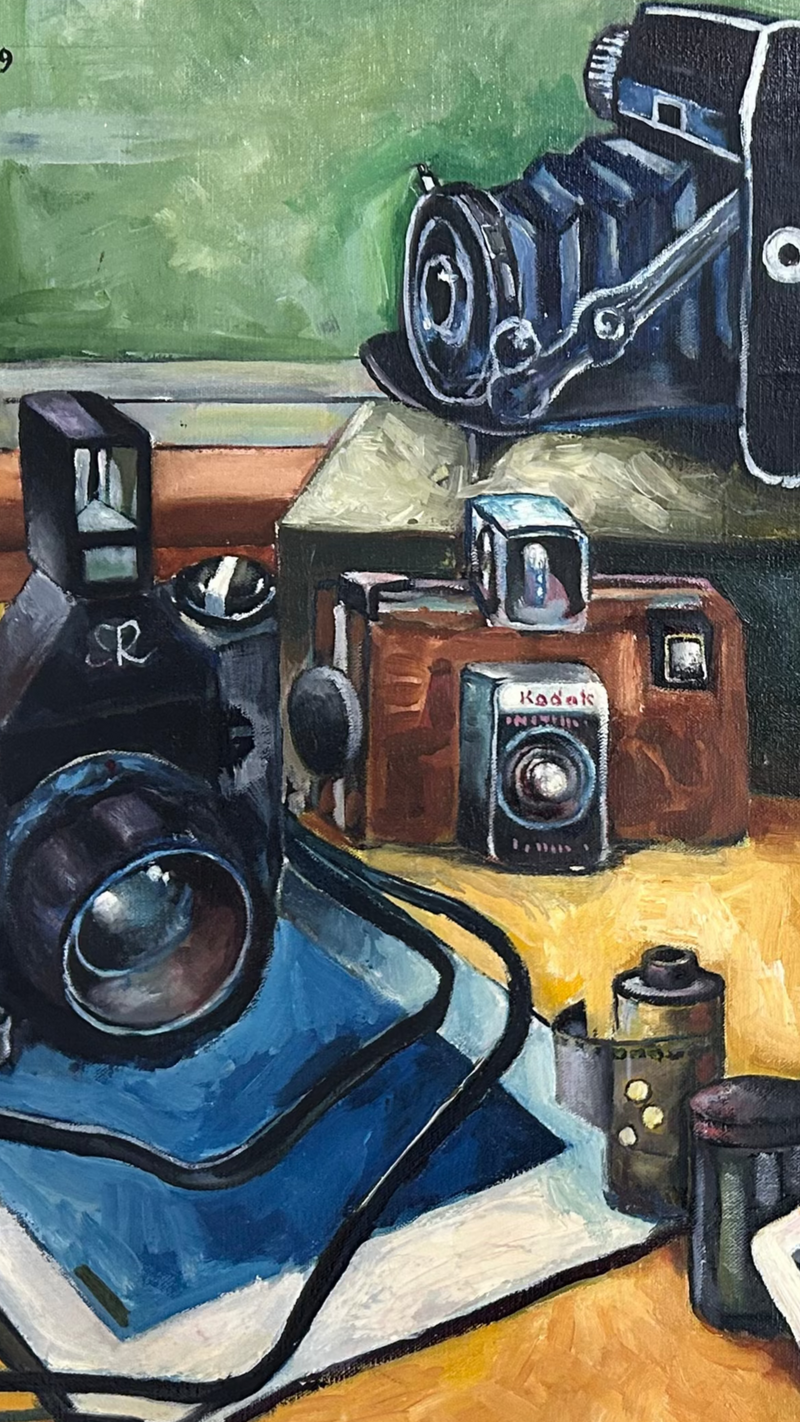 Carter, Albert, (Still Life With Cameras)