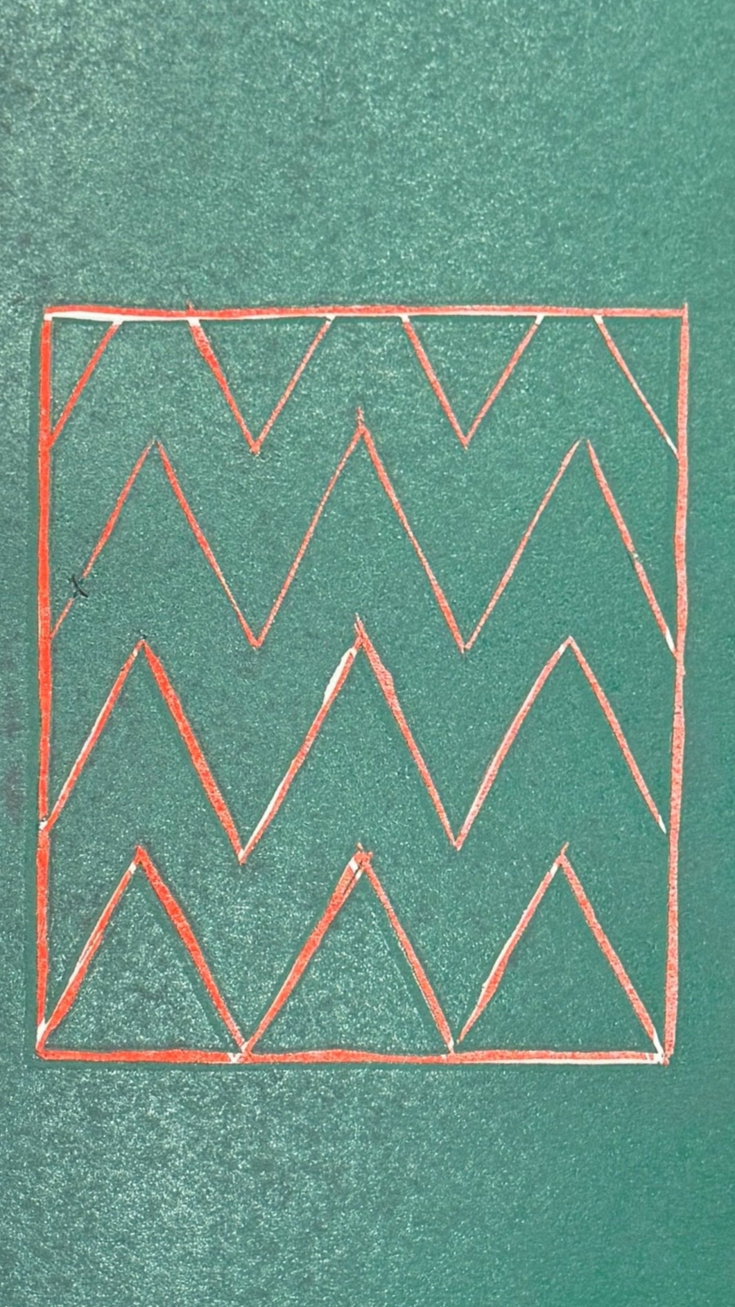 Jamele Wright Sr. — Untitled: Green & Red