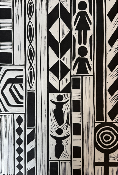 Najah, Diyah, (Geometric Woman)