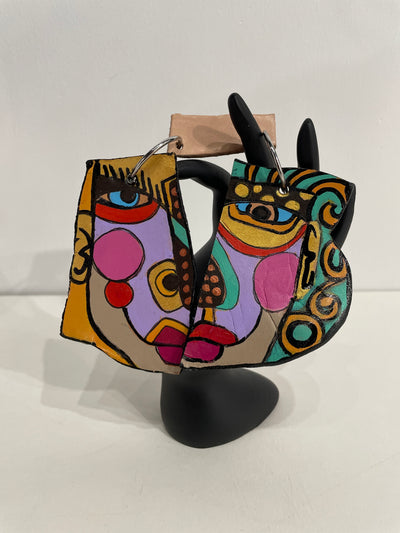 Mitchell, Tonia (Handmade Leather Earrings #3)