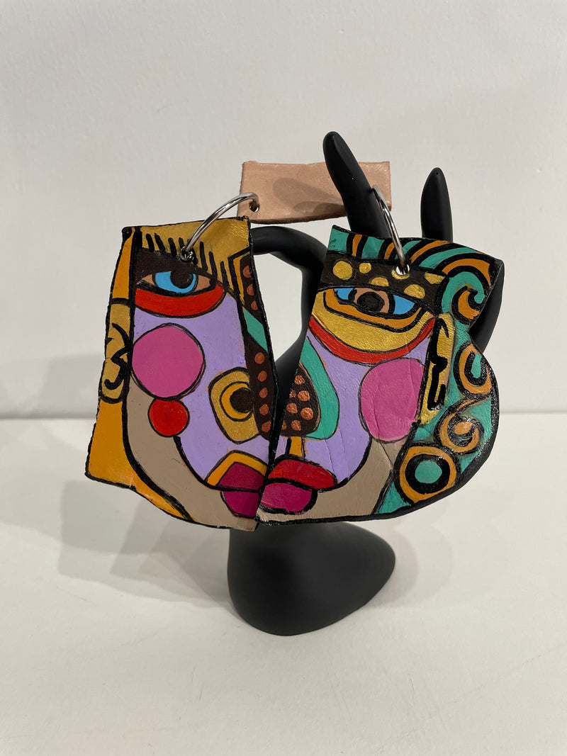 Mitchell, Tonia (Handmade Leather Earrings 