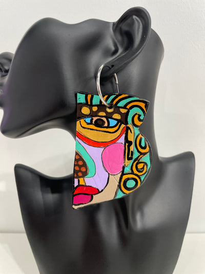 Mitchell, Tonia (Handmade Leather Earrings #3)