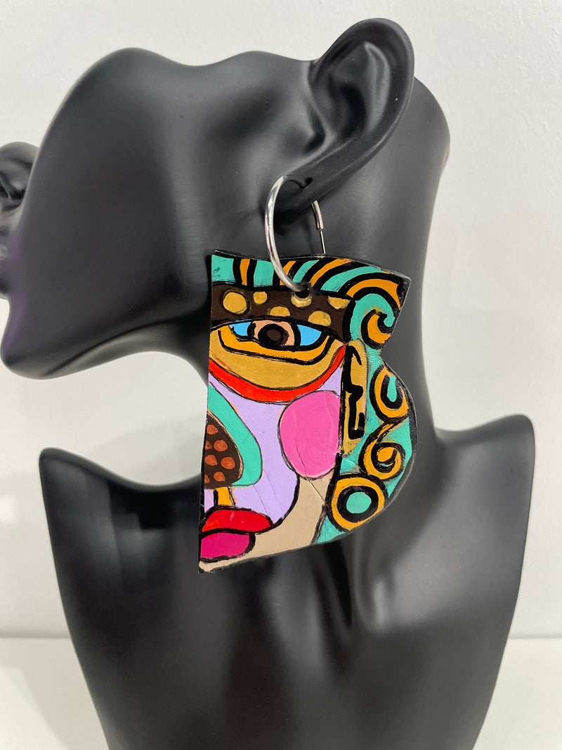 Mitchell, Tonia (Handmade Leather Earrings 