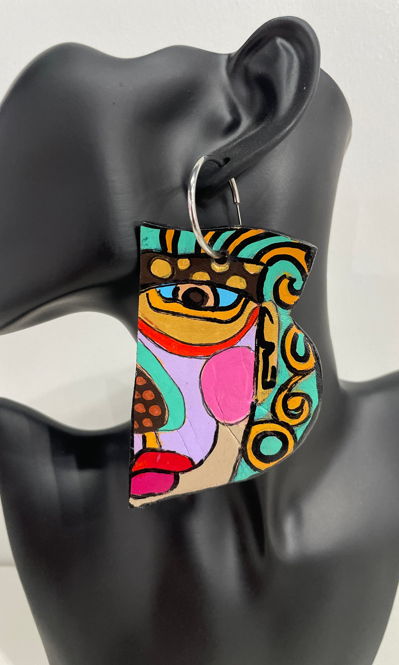 Mitchell, Tonia (Handmade Leather Earrings 