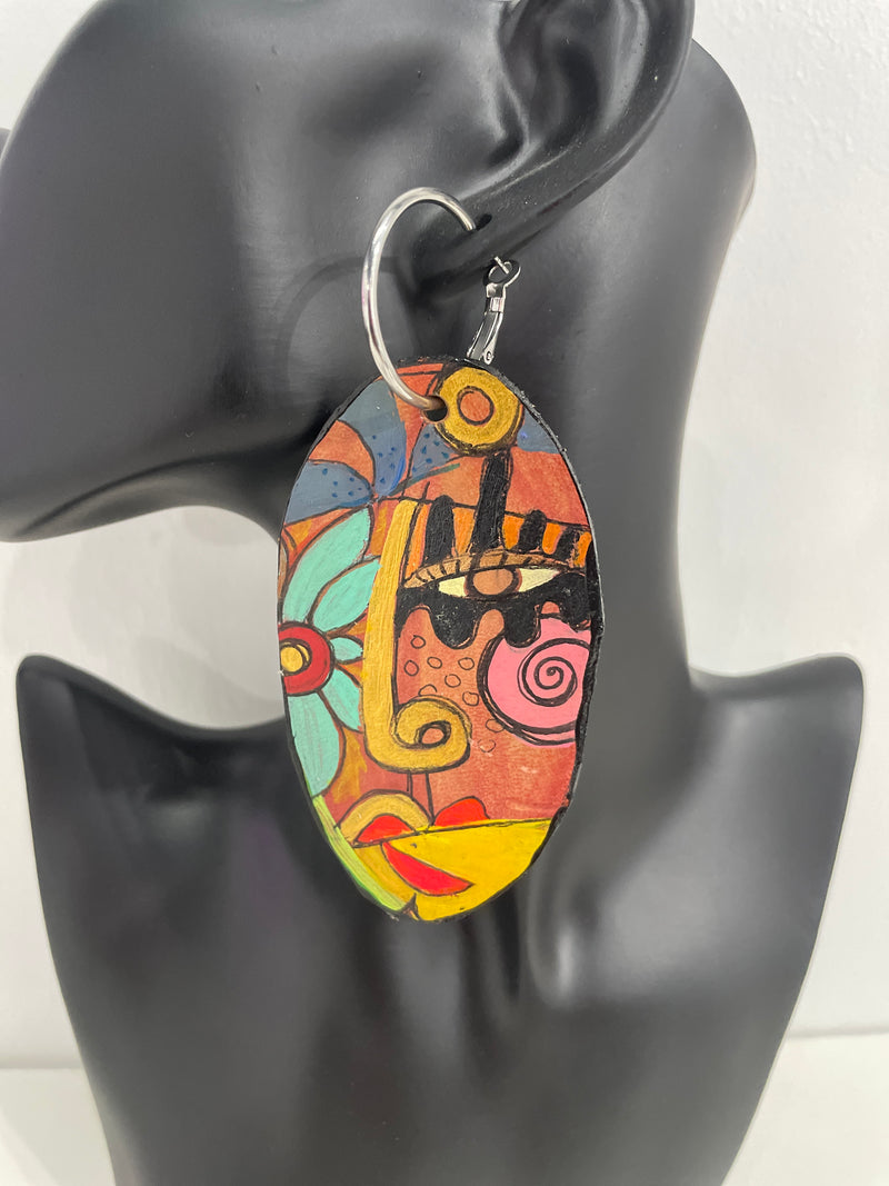 Mitchell, Tonia (Handmade Leather Earrings 