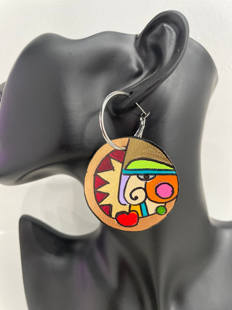 Mitchell, Tonia (Handmade Leather Earrings 