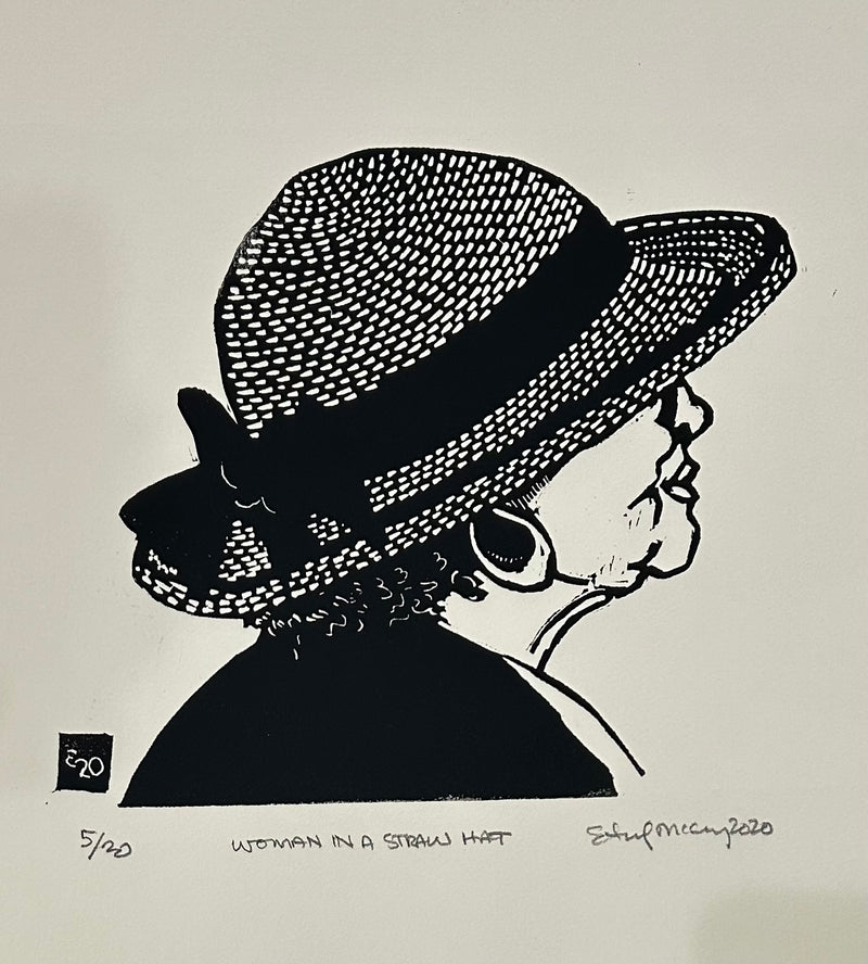 McCluney, Ed, (Woman In A Straw Hat)