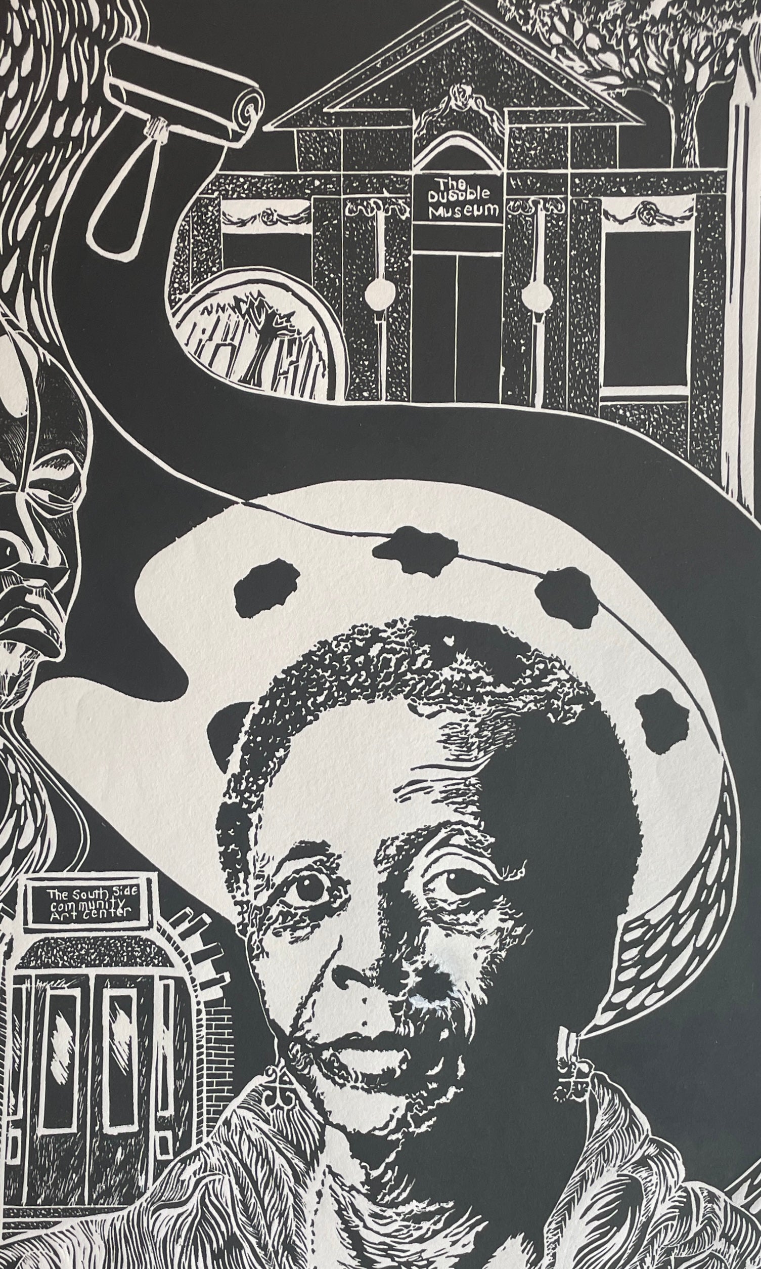 Grant Preston, Felicia (Trail Blazer) Black Art In America™ Gallery