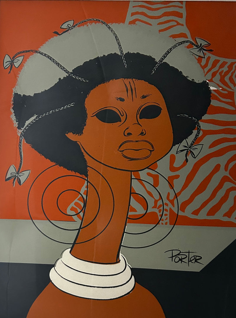 Porter, Henry, (Untitled, Girl With Braids)