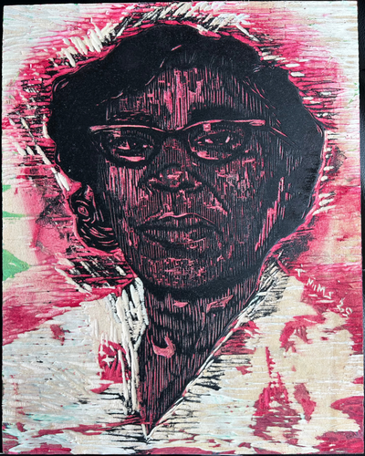 Mims, Traci, (Mother Of The Movement- Woodblock)