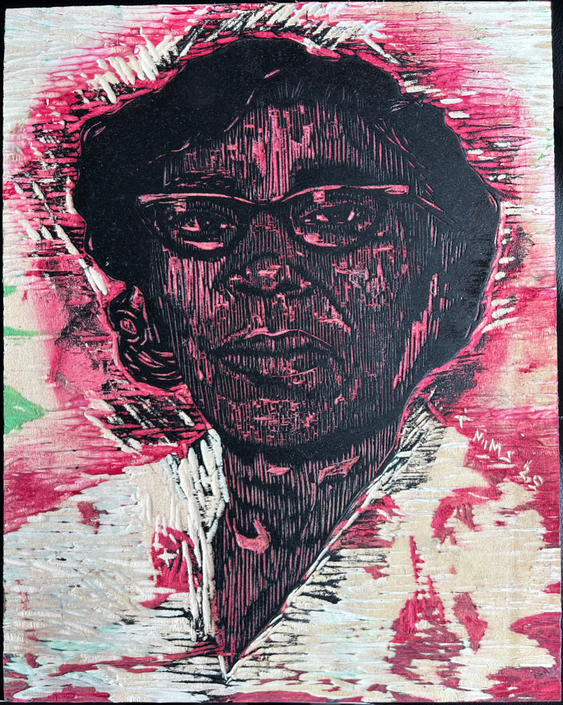 Mims, Traci, (Mother Of The Movement- Woodblock)