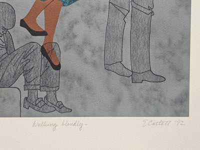 Catlett, Elizabeth, (For My People Portfolio, Walking Blindly)