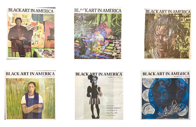 Unframed BAIA Magazines Set